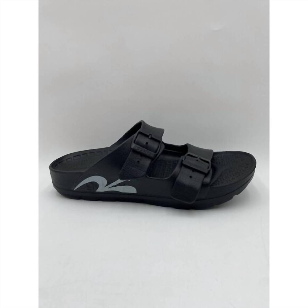 NEW GRAVITY DEFYER men's therapeutic sandals in black